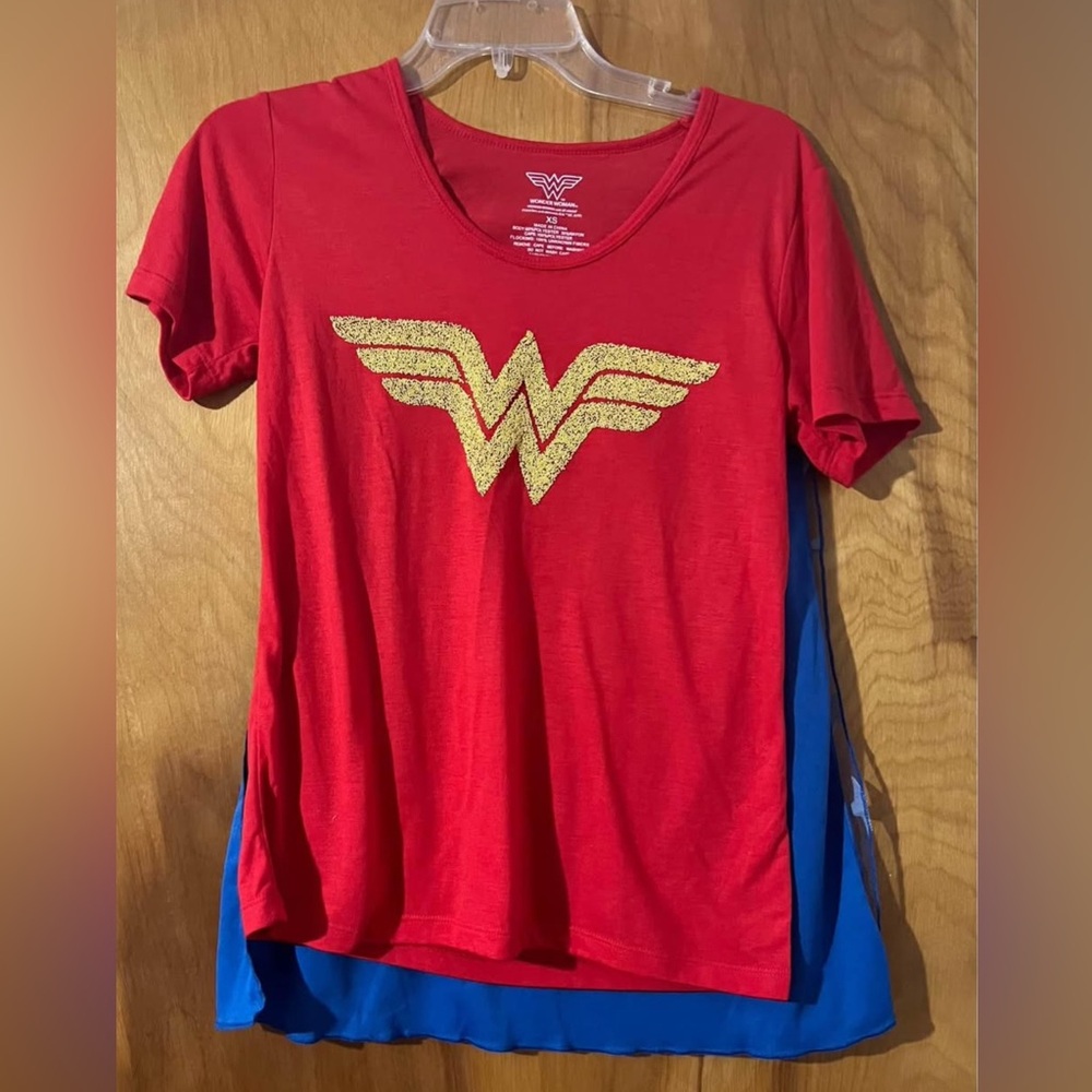 Red Wonder Woman Graphic Tee